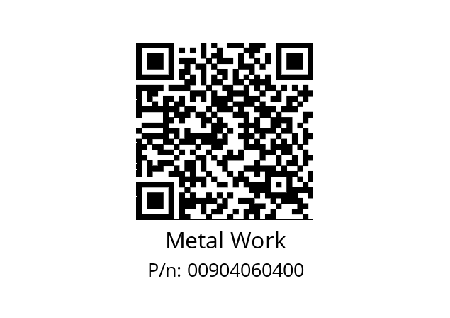   Metal Work 00904060400