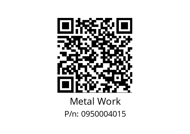   Metal Work 0950004015