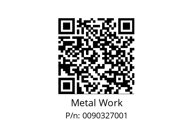   Metal Work 0090327001