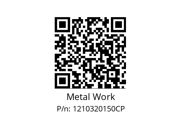   Metal Work 1210320150CP