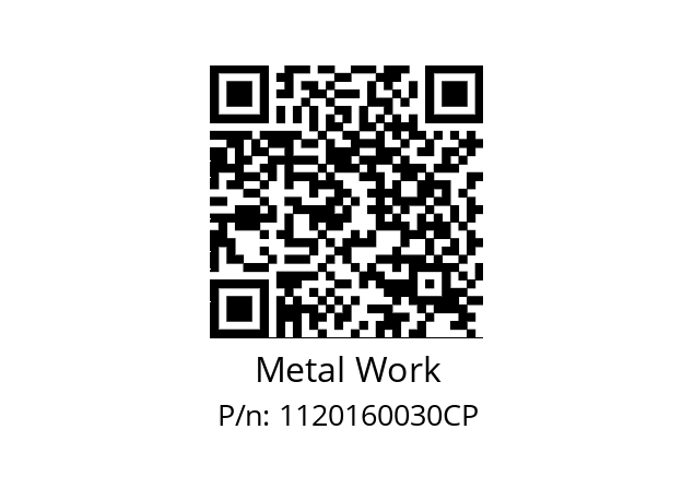   Metal Work 1120160030CP