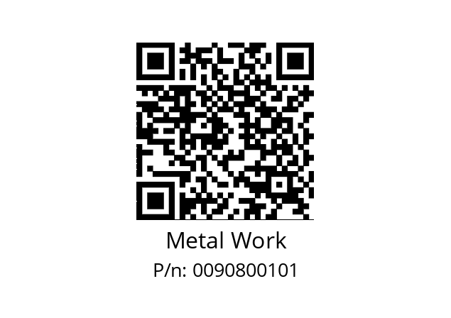   Metal Work 0090800101