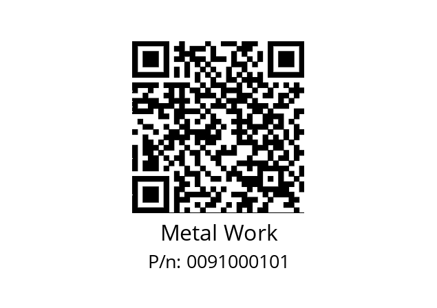   Metal Work 0091000101