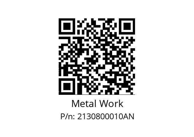   Metal Work 2130800010AN