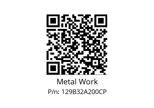   Metal Work 129B32A200CP