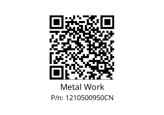   Metal Work 1210500950CN