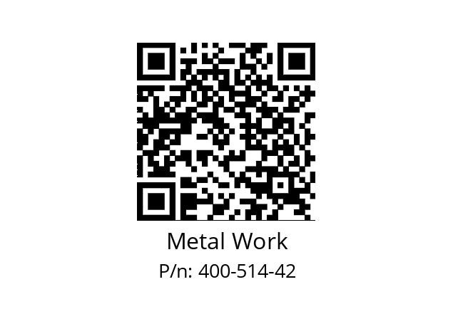   Metal Work 400-514-42