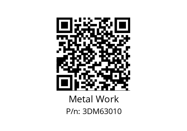   Metal Work 3DM63010