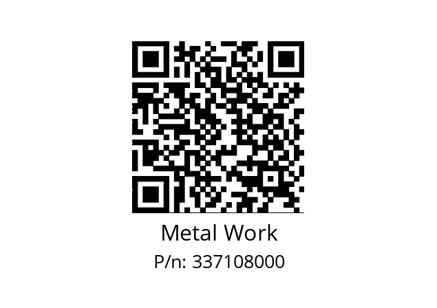   Metal Work 337108000