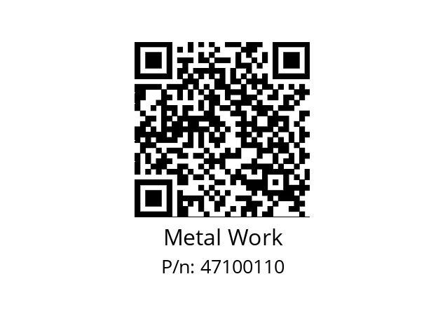   Metal Work 47100110