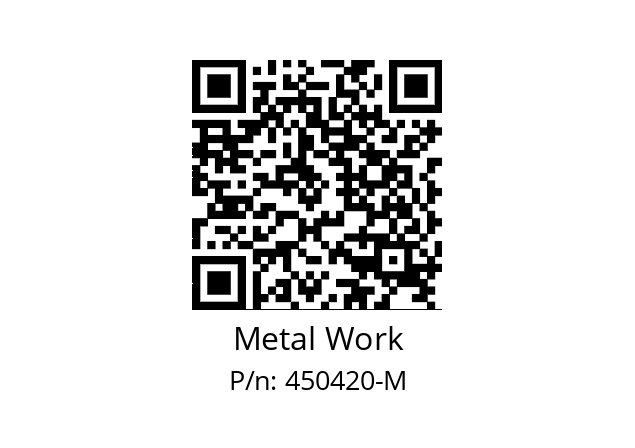   Metal Work 450420-M