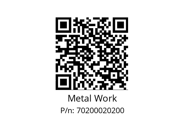   Metal Work 70200020200