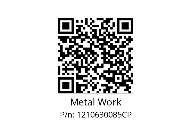   Metal Work 1210630085CP