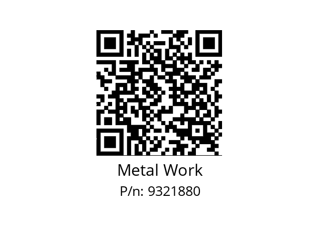   Metal Work 9321880