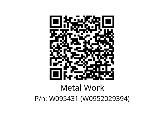   Metal Work W095431 (W0952029394)