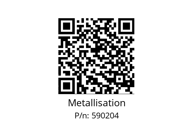   Metallisation 590204