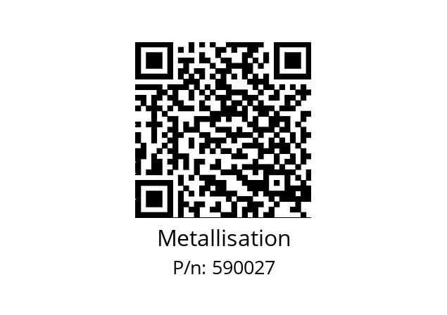   Metallisation 590027