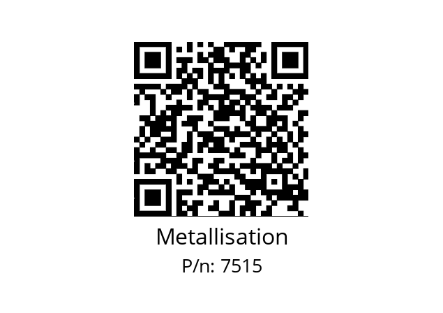   Metallisation 7515