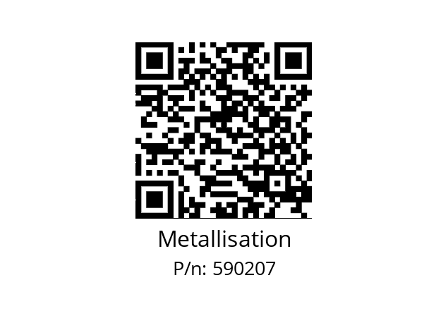   Metallisation 590207