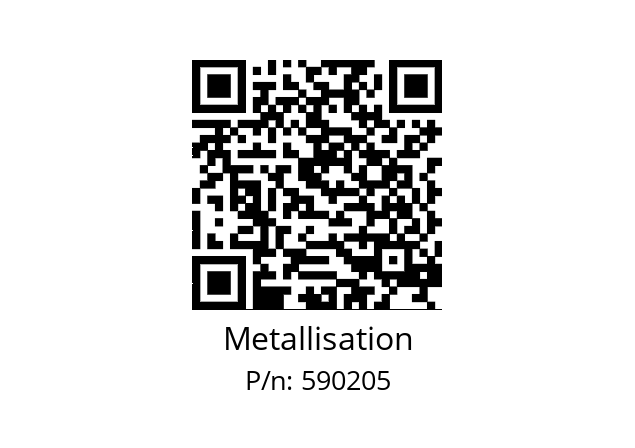   Metallisation 590205