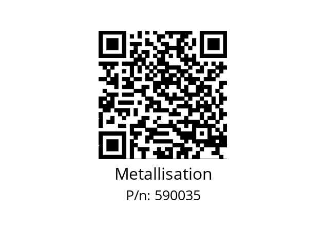   Metallisation 590035