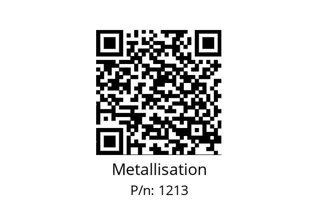   Metallisation 1213