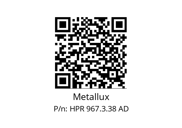   Metallux HPR 967.3.38 AD