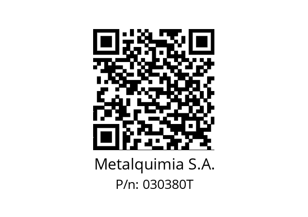   Metalquimia S.A. 030380T