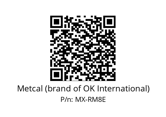   Metcal (brand of OK International) MX-RM8E