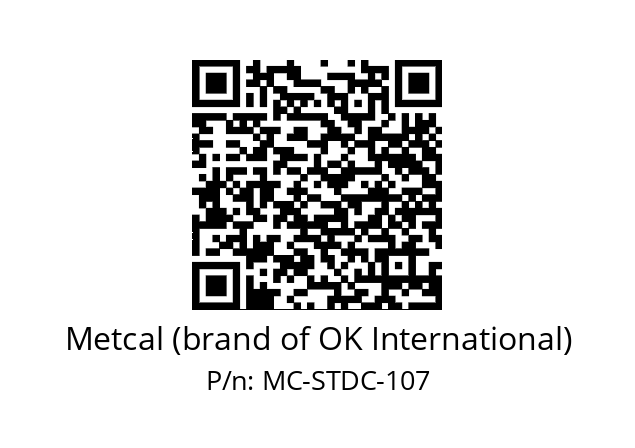   Metcal (brand of OK International) MC-STDC-107