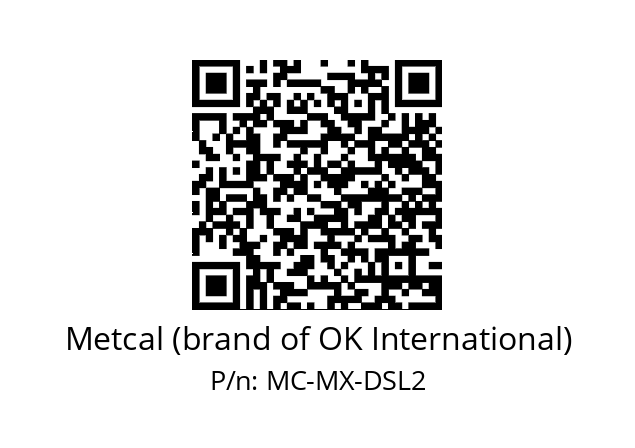   Metcal (brand of OK International) MC-MX-DSL2