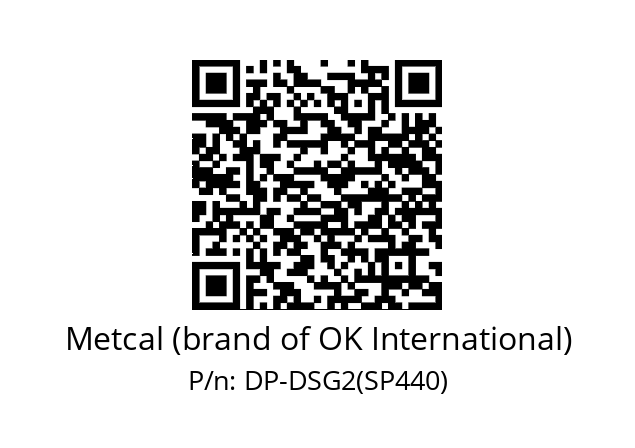   Metcal (brand of OK International) DP-DSG2(SP440)