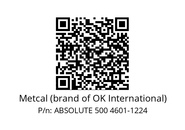   Metcal (brand of OK International) ABSOLUTE 500 4601-1224