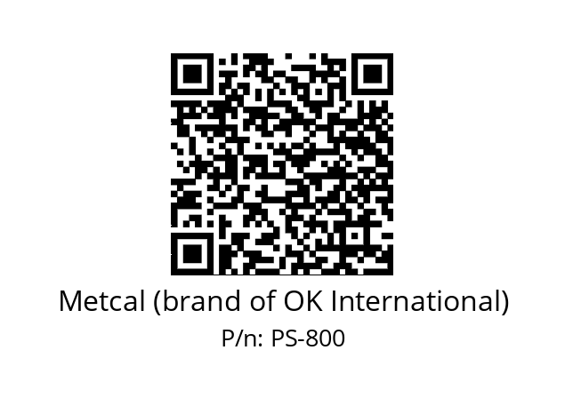   Metcal (brand of OK International) PS-800