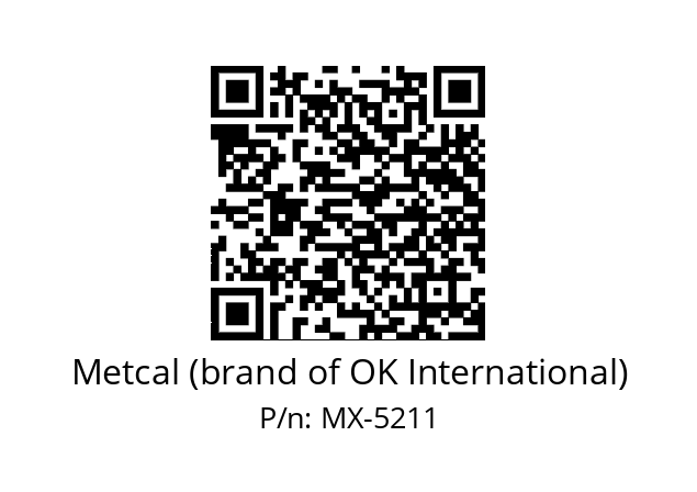   Metcal (brand of OK International) MX-5211