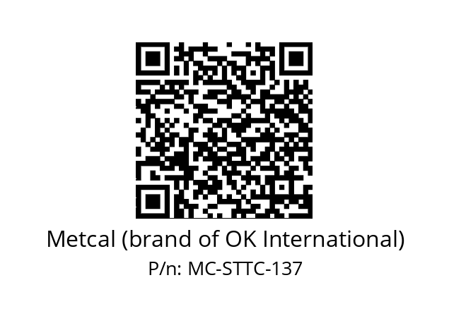   Metcal (brand of OK International) MC-STTC-137