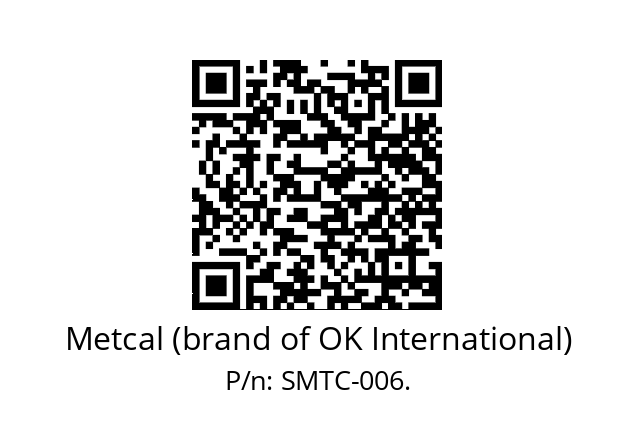   Metcal (brand of OK International) SMTC-006.