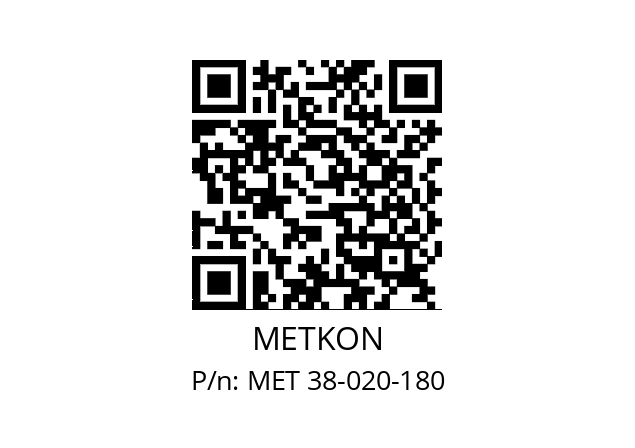   METKON MET 38-020-180