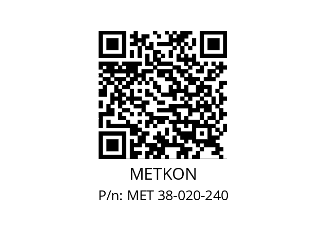   METKON MET 38-020-240