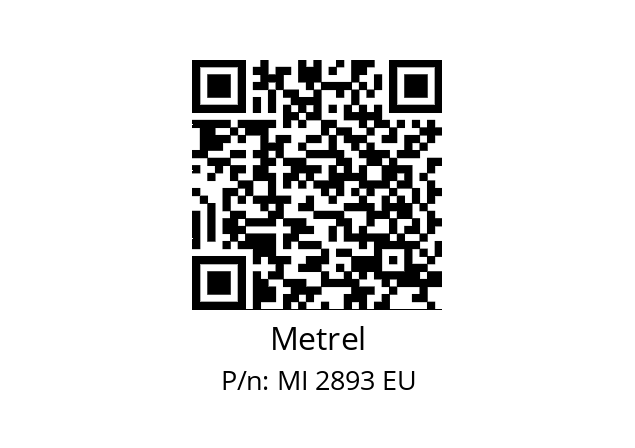   Metrel MI 2893 EU