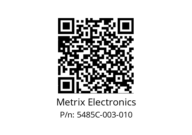   Metrix Electronics 5485C-003-010