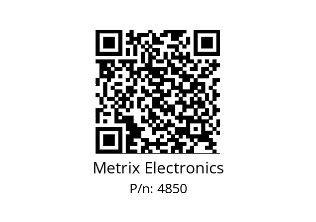   Metrix Electronics 4850