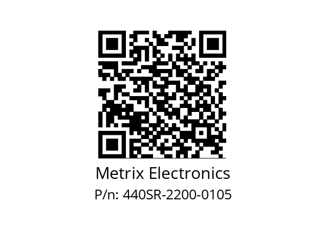   Metrix Electronics 440SR-2200-0105