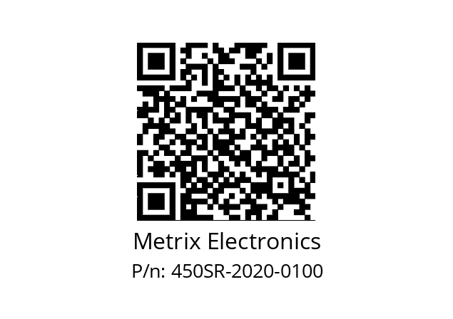   Metrix Electronics 450SR-2020-0100