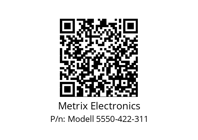   Metrix Electronics Modell 5550-422-311