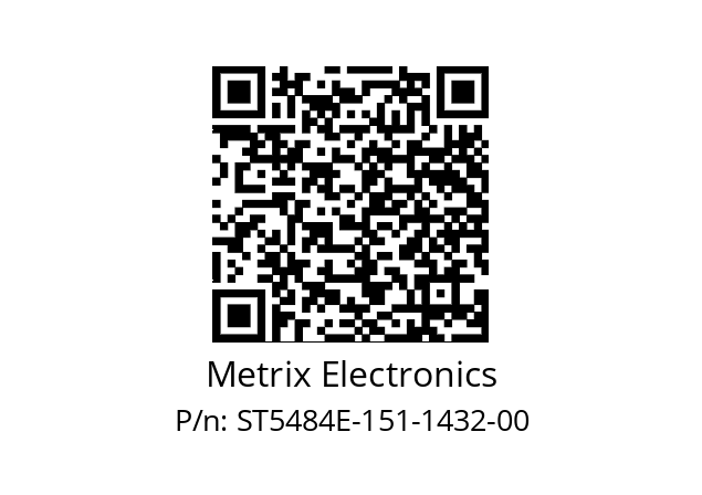   Metrix Electronics ST5484E-151-1432-00