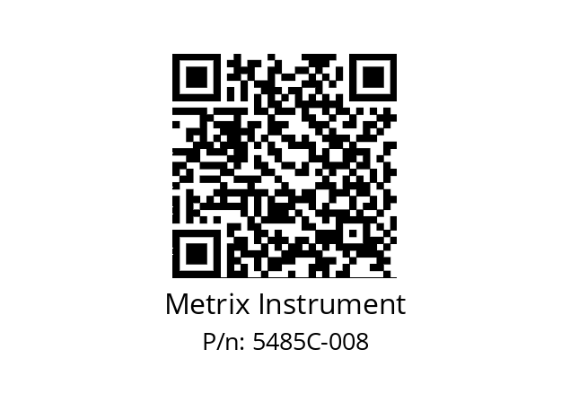   Metrix Instrument 5485C-008