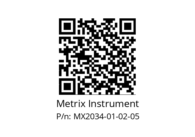   Metrix Instrument МХ2034-01-02-05