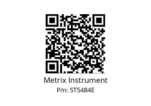   Metrix Instrument ST5484E