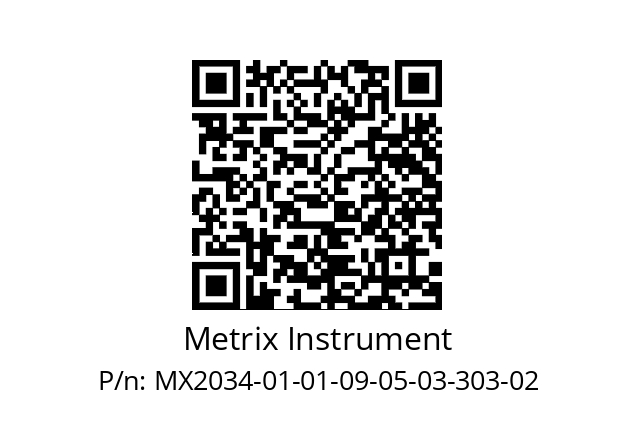   Metrix Instrument MX2034-01-01-09-05-03-303-02